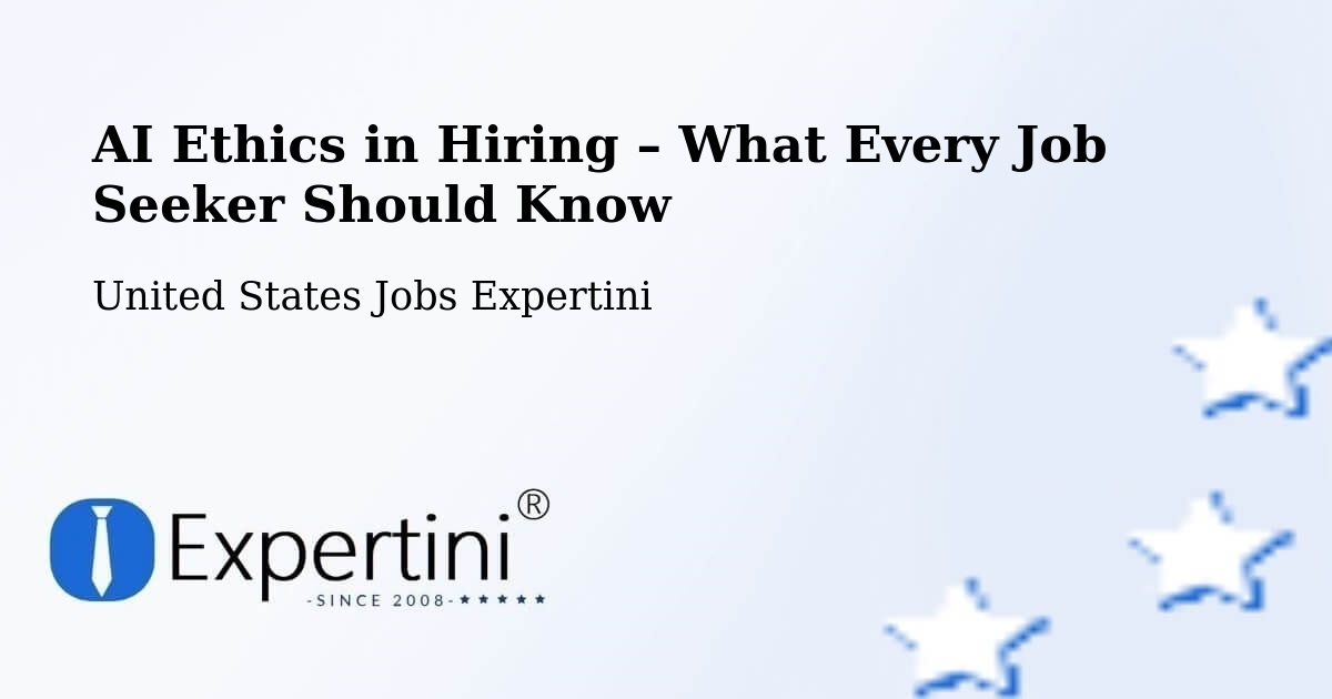 AI Ethics in Recruitment & Hiring – Ridgeway - Ridgeway, United States Jobs Expertini